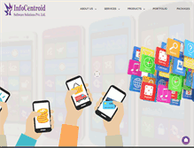 Tablet Screenshot of infocentroid.com